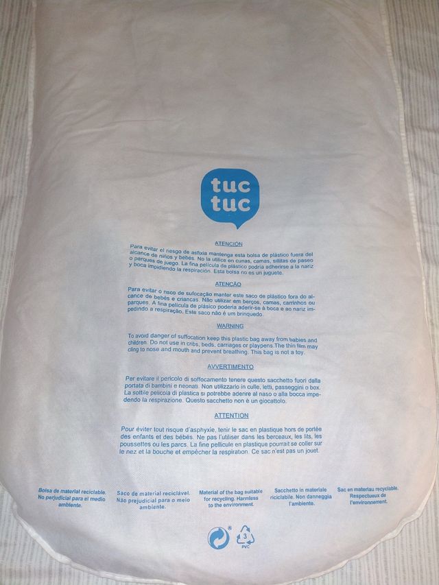 Saco de invierno tuc tuc