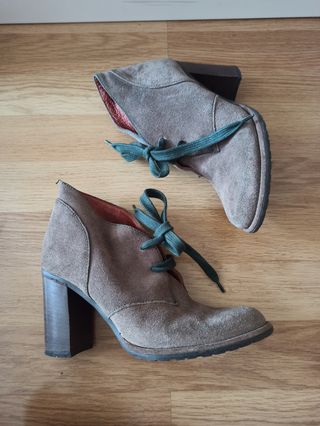 Botines tacon alto