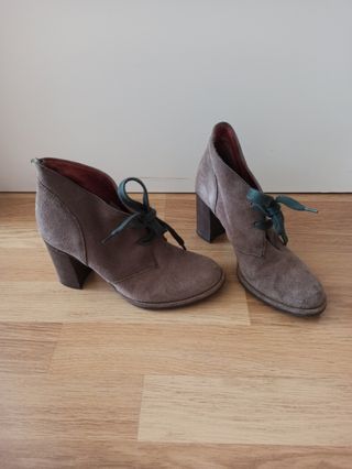 Botines tacon alto