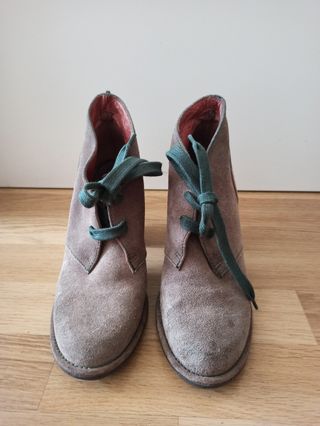Botines tacon alto