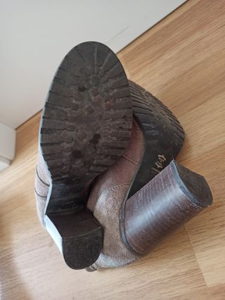 Botines tacon alto