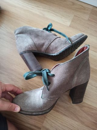 Botines tacon alto