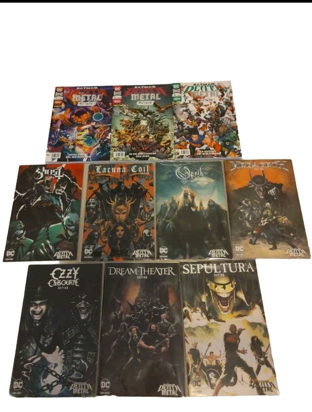 Batman death metal band 1-7 +mixtape 1-3ta