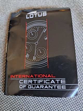 Reloj lotus niña