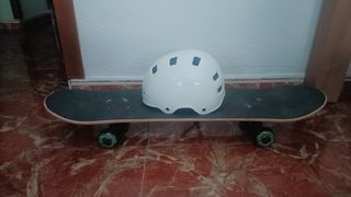 Skateboarding niño