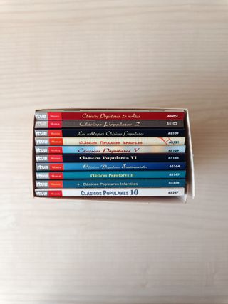 Colección de CDs "Clásicos populares" de RTVE