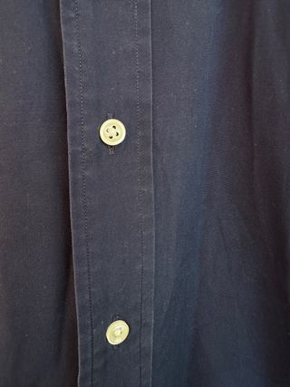 RALPH LAUREN Camisa m/corta azul talla L GRANDE 