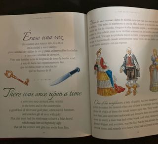 Libro cuentacuentos bilingüe