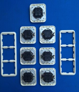 Marcos, Teclas dobles, cerquillos Simon