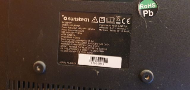 3 Televisiones para piezas