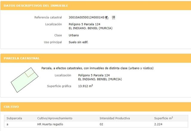 Magnifico y extenso terreno