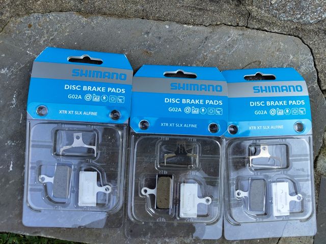 Pastiglie Freno SHIMANO G02A 3 scatole 