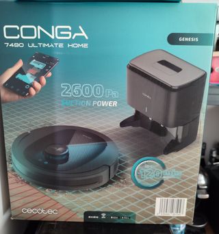 Conga 7490 genesis , filtros, cepillos y mopas. 