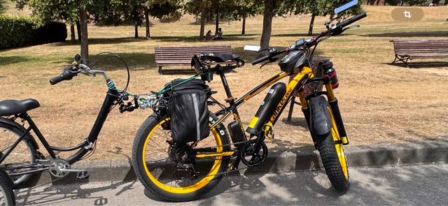 Bicicleta eléctrica Landeleski FX4000.