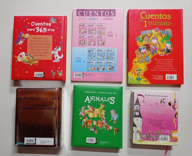 Lote libros de cuentos infantiles