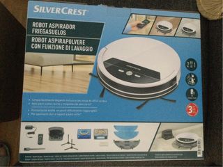 Robot aspirador friegasuelos - Silvercrest.