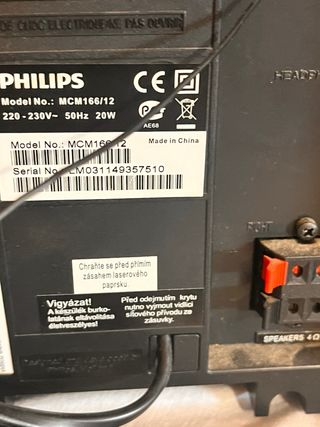 Stereo Philips MCM 116/12