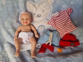 Bebe reborn silicona blanda platino 