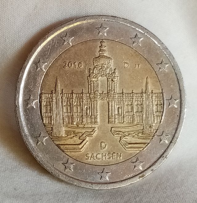 2€ Alemania conmemorativa 2016