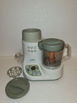 Robot cuocipappa a vapore con scaldabiberon