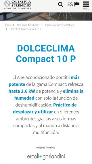 Aire acondicionado portátil