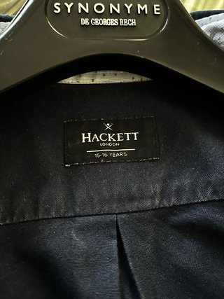 Camisa Hackett talla 15/16
