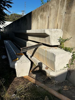 REGALO Traviesas de hormigon prefabricado