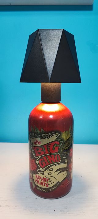 gino's lampada bottiglia