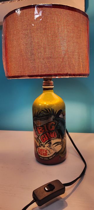 gino's lampada bottiglia