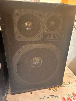 Stereo Akai con casse