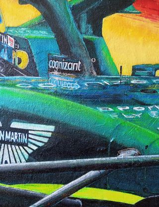 Scalextric Fernando Alonso Aston Martin Pintura