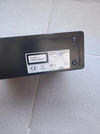 Sony CD changer cdx-646