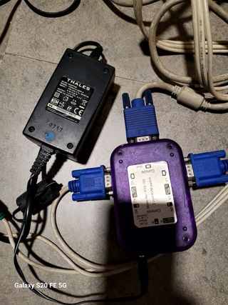 KVM SWITCH VGA 2 PORT. Mod kys 102