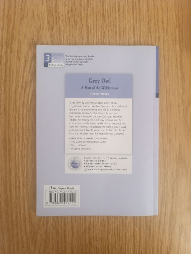 Grey owl A man of the Wilderness