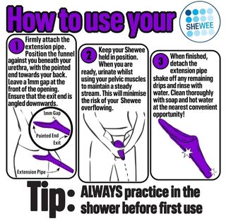 Urinario portátil mujer