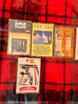 Cassette per stereo vintage