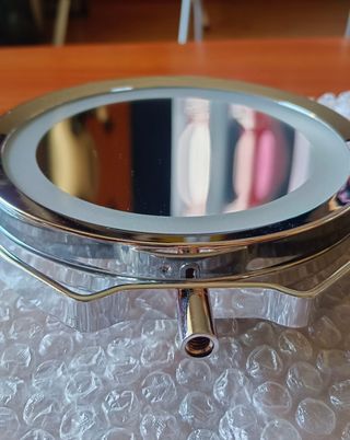 Espejo extensible con luz led