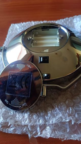 Espejo extensible con luz led