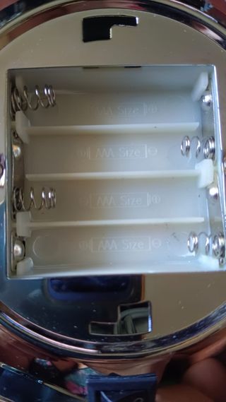 Espejo extensible con luz led