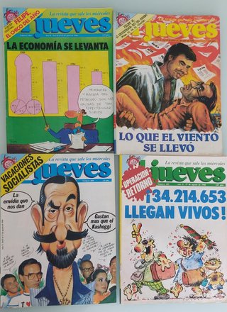 Revistas El Jueves. 16 revistas.