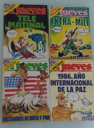 Revistas El Jueves. 16 revistas.