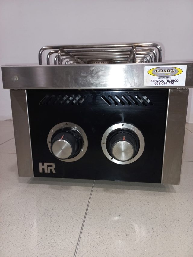 Cocina a gas de hostelería en Pontevedra