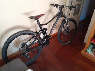Bicicleta aluminio doble suspension