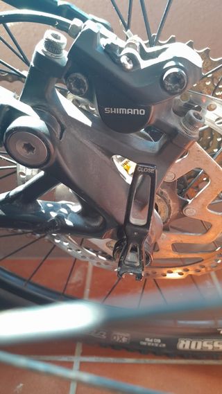 Bicicleta aluminio doble suspension