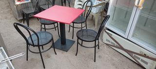 Mesa comedor bar restaurante base centro