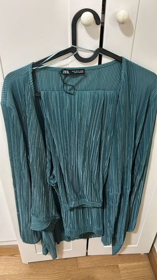 Conjunto turquesa Zara sin estrenar