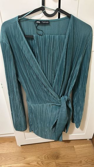 Conjunto turquesa Zara sin estrenar