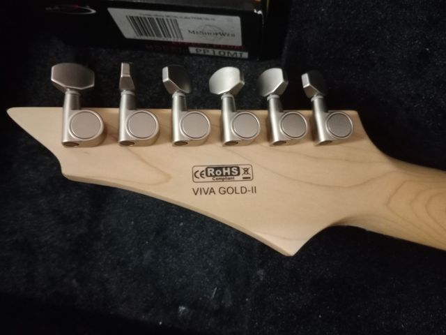 Guitarra Cort viva gold II + maletín + pedal