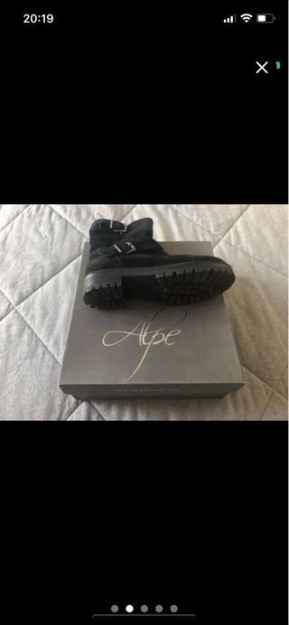 Botines negros Alpe