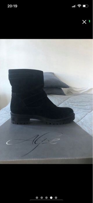 Botines negros Alpe